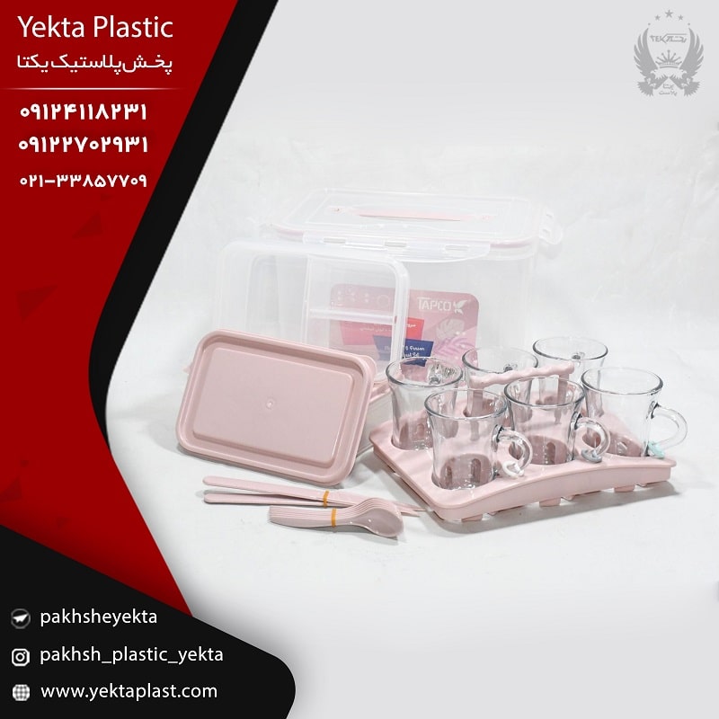 فروش عمده سرویس چای‌ خوری ۶ نفره الگانس تاپکو