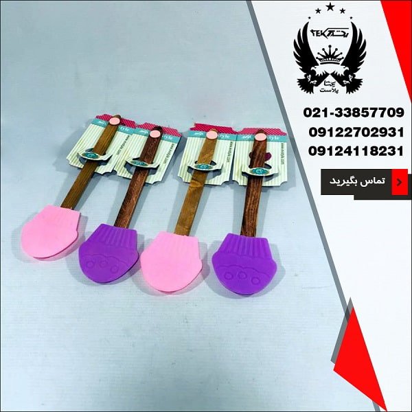 فروش کفگیر سیلیکونی طرح کاپ کیک Ev Style در یکتا پلاست