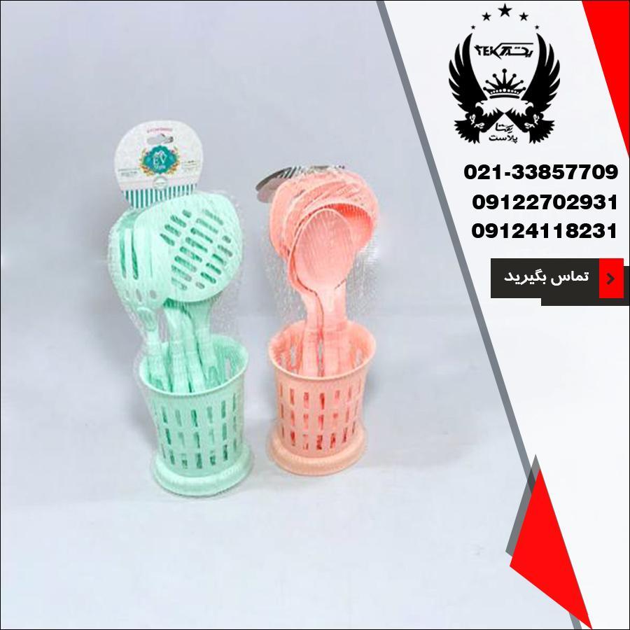 فروش کفگیر و ملاقه 5 تایی Ev Style در پخش یکتا